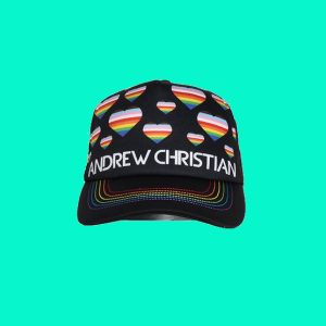 Andrew Christian Progress Pride cap